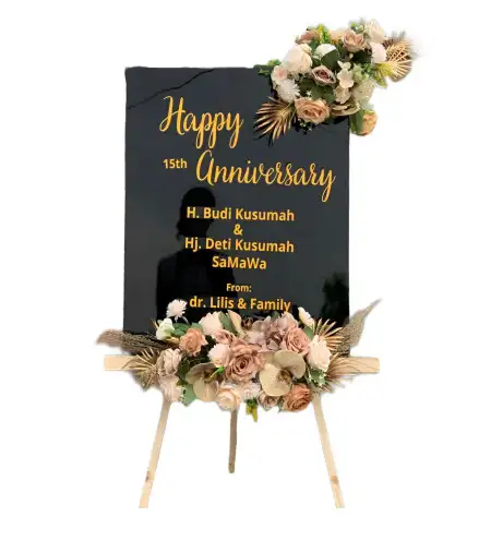 Papan Bunga Akrilik Aur Mulio